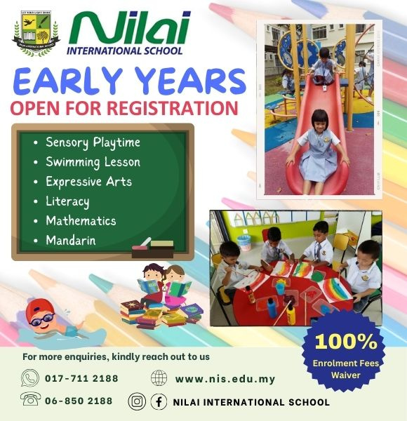 Join our Early Years to get 100% enrolment fee waiver!