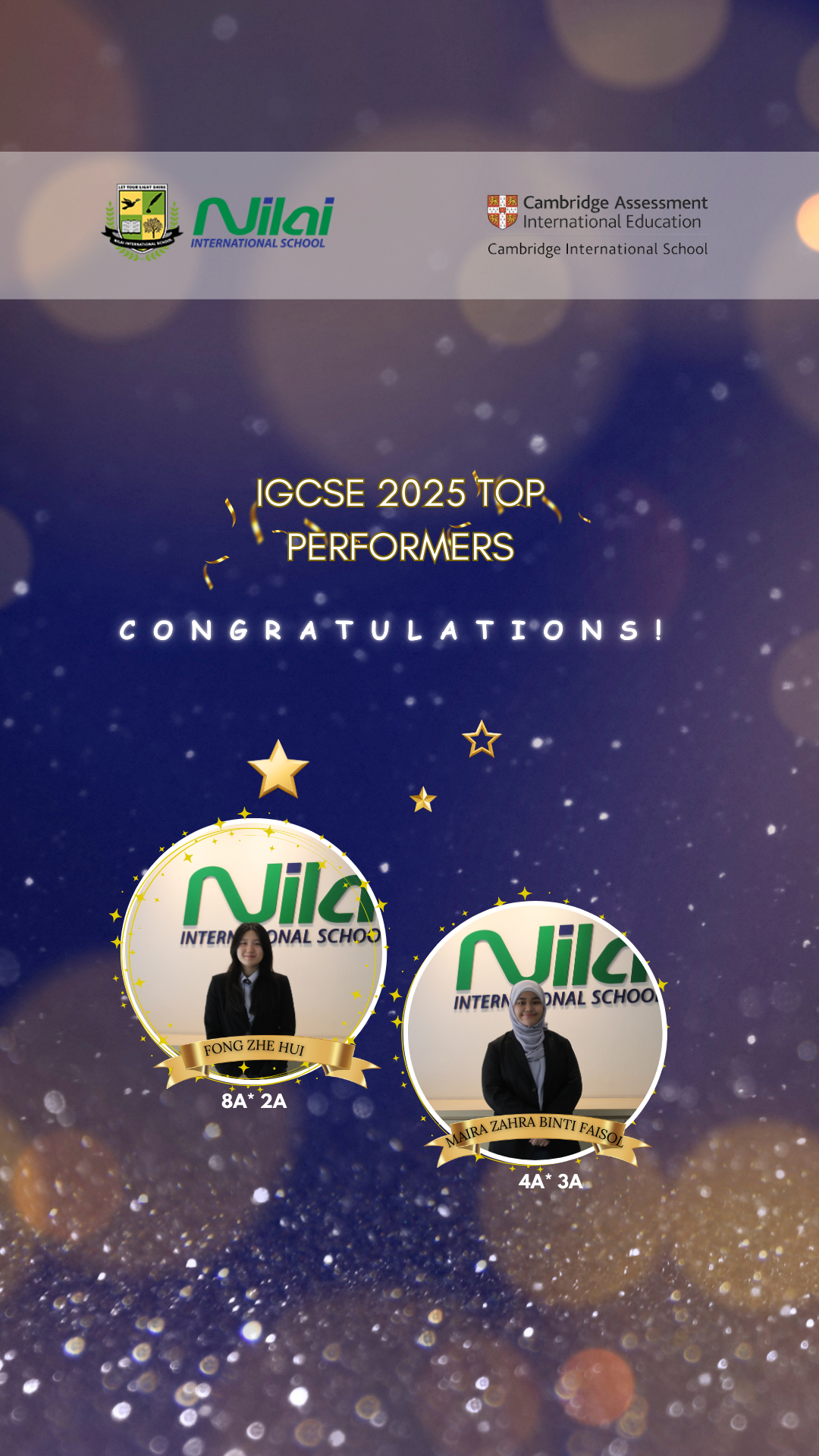 Top Performers IGCSE 2025